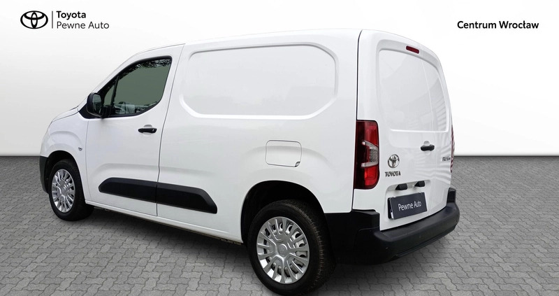 Toyota Proace City cena 75900 przebieg: 38937, rok produkcji 2021 z Czarna Woda małe 154